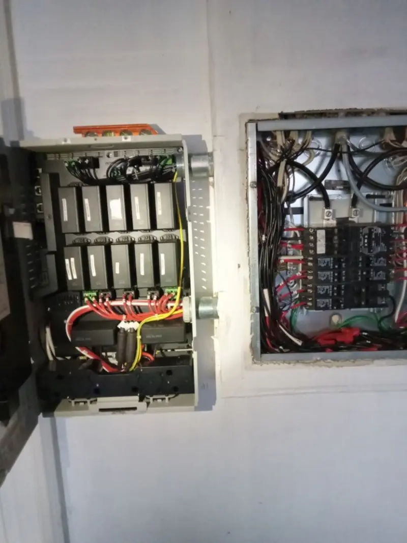 Electrical panel upgrade completed for Electrical Inspection in Peru